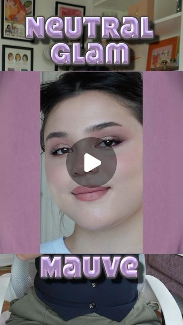 Rachel OCool on Instagram: "MAUVE MAKEUP LETS GOOO #makeuptutorial #neutralglam #naturalmakeup" Makeup For Mauve Dress, Bridal Makeup Mauve Lips, Wedding Makeup Mauve Lips, Revlon On The Mauve Lipstick, Rachel Ocool, Purple Mauve Makeup, Cool Mauve Lipstick, Mauve Makeup Look, Mauve Makeup