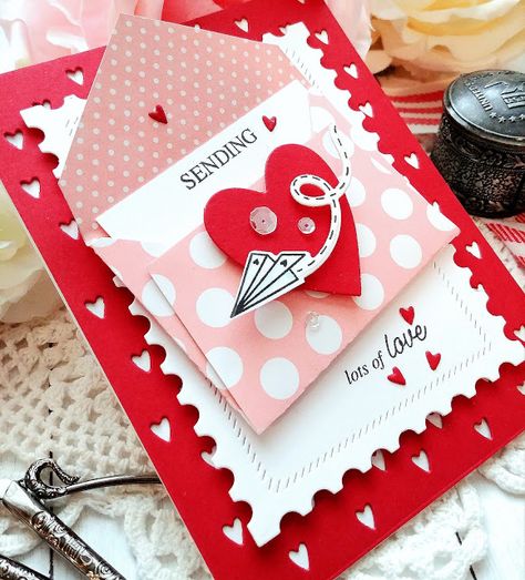 Creative Paper Crafts, Mason Jar Luminaries, Valentine Wreath Diy, Envelope Pattern, Diy Mason Jar, Valentine Wreath, Birthday Diy, Mason Jar Diy, Heart Cards