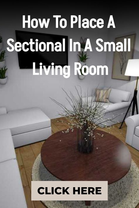 Looking for ideas on how to arrange a sectional in your small living room? Check out these 5 layout ideas that can help you make the most of your space! Whether you prefer a cozy corner or a floating sectional, these tips will inspire you to create the perfect layout for your small living room. Make the most of every square inch and enjoy a functional yet stylish space. Corner Couch Living Room Layout, Separating Sectional Couch Ideas, Floating Sectional, Sectional In Small Living Room Layout, Small Corner Couch, Small Sectional, Cozy Sectional, Small Living Room Layout, Living Room Themes