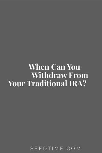 IRAs were designed to provide an opportunity for folks to save for retirement on a pre-tax, tax-deferred basis. In other words, the money grows without having to pay any taxes on the gains. So, when can you withdraw from your traditional IRA? Let's see! #IRAinvesting #IRAwithdraw Retirement Pictures, Organized Finances, Retirement Party Themes, Investing Ideas, Save For Retirement, Budget Advice, Traditional Ira, Personal Finance Advice, Finance Advice