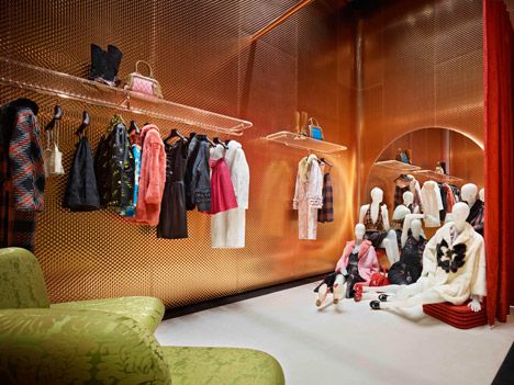 Miu Miu Aoyama Tokyo by Herzog and de Meuron Miu Miu Store, Luxury Retail Store, Tokyo Design, New Architecture, Retail Design Blog, Retail Interior, Rack Design, Shop Interiors, Retail Design