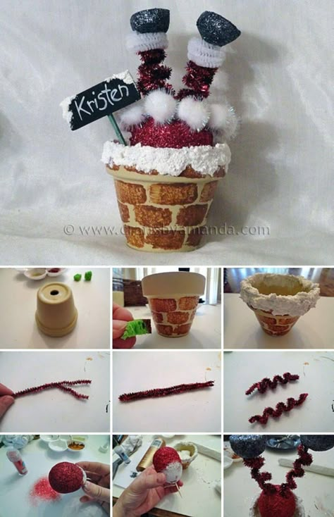 20 DIY Clay Pot Christmas Decorations That Add Charm To Your Holiday Décor Terra Cotta Christmas Crafts, Terra Cotta Pot Candy Jar, Diy Candy Dish Ideas, Small Clay Pot Crafts Diy Projects, Small Terra Cotta Pot Crafts, Christmas Terracotta Pots, Clay Pot People Ideas, Clay Pot Nutcracker, Clay Pot Crafts Christmas