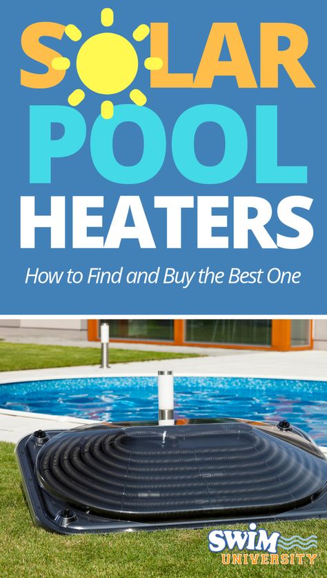 Choose the right solar pool heater for your pool and location, and catch some savings as well as rays. Solar Pool Heater Diy, Solar Pool Heaters, Pool Warmer, Solar Pool Heating, Solar Pool Heater, Passive Solar Heating, Pool Heaters, Solar Heater, Pool Care