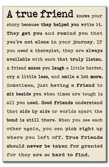 A True Friend, Friend Quotes, Best Friend Quotes, The Words, Best Friend, Black And White, Quotes, White, Black