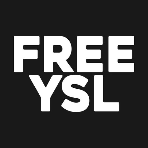 Free Ysl Pfp, Free Ysl Shirt, Ysl Poster, Free Ysl, Free Young Thug, Free Thug, Ysl Shirt, Pretty Wallpaper Ipad, Graphic Design Images