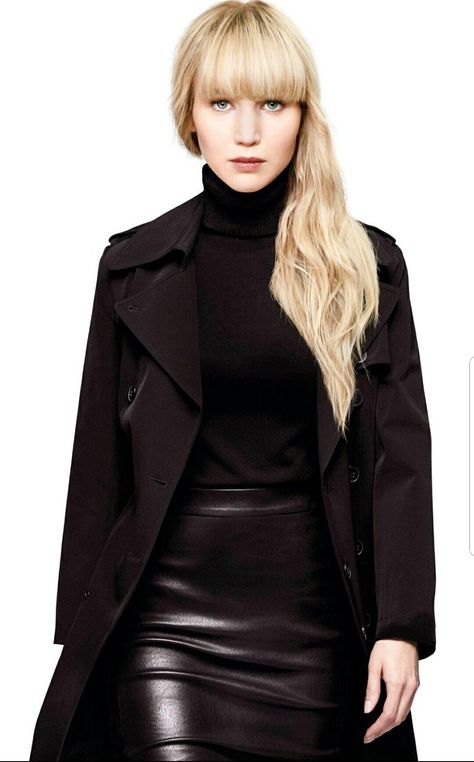 Jennifer Lawrence Red Sparrow leather skirt Jennifer Lawrence Outfits, Jennifer Lawrence Red Sparrow, Jennifer Lawrence Hair, Red Sparrow, Jennifer Lawrence Pics, Zara Looks, James Mcavoy, Girl Celebrities, Best Outfits