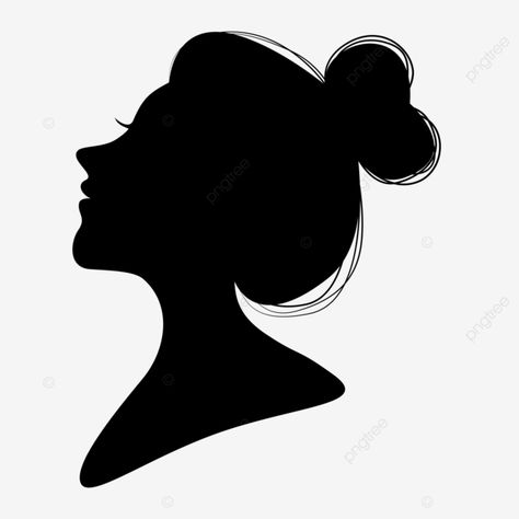 Lady Silhouette Woman, Female Face Silhouette, Silhouette Head Woman, Pregnant Woman Silhouette, Afro Silhouette Black Women Hair Art, Shading Drawing, Face Profile, Girl Background, Bad Girl Wallpaper