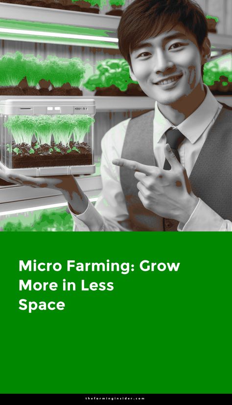 Brief explanation of what micro farming is



Micro farming refers to the practice of growing crops and raising animals on a small scale, utilizing limited space.



With the ever-increasing global population and dwindling agricultural land, maximizing space in farming has become crucial.



In today's world, where land availability is becoming a challenge, micro farming offers a viable solution.



It involves using innovative techniques and strategies to cultivate more with less space.



By adopting this approach, farmers can effectively utilize every square foot of land they have.



Importance of maximizing space in farming



The importance of maximizing space in farming cannot be overstated.



As urbanization continues to encroach upon agricultural land, . . . Money Increase, Micro Farming, Growing Crops, Micro Farm, Farming Techniques, Succession Planting, Global Population, Agricultural Land, Agricultural Practices