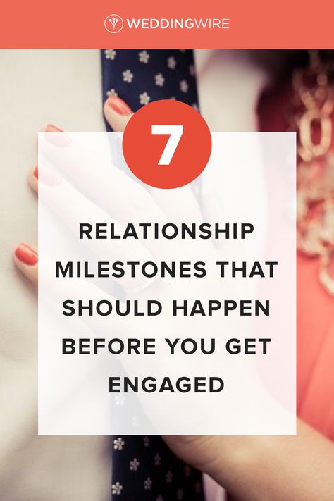 Think you're ready to get engaged? Check out these relationship milestones that should occur before the question is popped. Planning your wedding has never been so easy (or fun!)! WeddingWire has tons of wedding ideas, advice, wedding themes, inspiration, wedding photos and more. Pre Engagement Questions, How To Get Engaged, Relationship Milestones, Engagement Questions, Pre Engagement, Get Engaged, Wedding Etiquette, Unique Wedding Favors, Inspiration Wedding