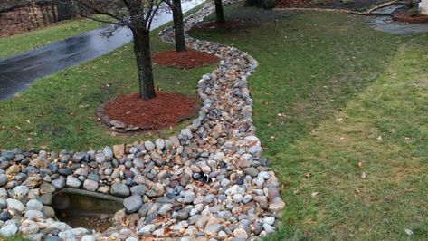 Yard Drainage System, Drainage Grates, Retention Pond, Backyard Drainage, Drainage Design, Yard Drainage, Sloped Backyard, French Drain, Drainage Solutions