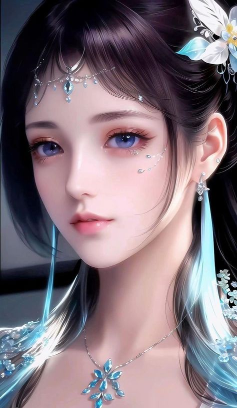 Yun Yun, Chinese Art Painting, Portrait Girl, Girl Wallpaper, Ulzzang Girl, Female Art, Art Girl, Character Art, Anime Art