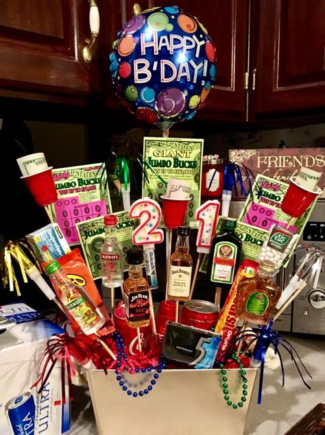 21st Bday For Guys, 21st Birthday Booze Basket, 21 Bday Ideas For Guys, 21 Birthday Decoration Ideas For Guys, 21st Bday For Him, 21st Birthday Gift Baskets For Guys, 21st Birthday Gifts For Guys Boyfriends, 21st Birthday Ideas For Son Turning 21, 21st Birthday Gifts For Guys Turning 21 Basket Ideas