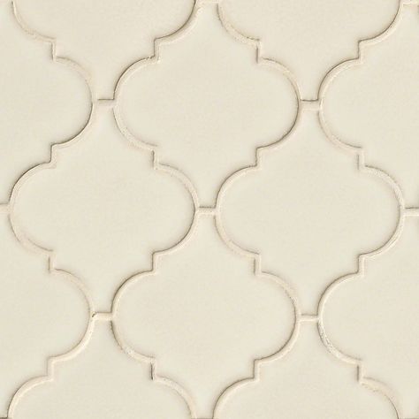 Glass Arabesque Tile, White Arabesque Tile, Moroccan Tile Backsplash, Arabesque Tile Backsplash, Beautiful Tiles, Beadboard Backsplash, Arabesque Tile, Diy Backsplash, Ceramic Mosaic Tile