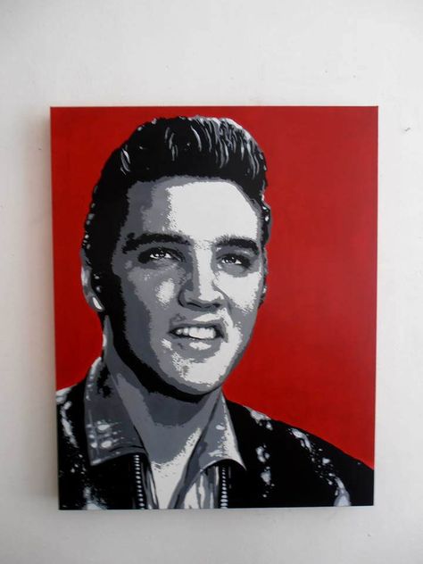 Elvis Presley Paintings, Elvis Presley Art, Vector Painting, Elvis Art, Sketchbook Art, Rock Stars, Sketchbook Art Inspiration, Elvis Presley, Art Sketchbook