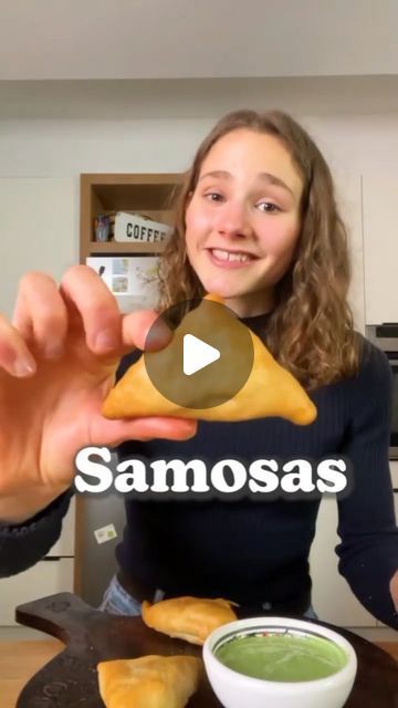 Vegan Food & Plant Based Recipes | SAMOSAS🥳 Aka the best snack ever! 😍
Credit By @fitgreenmind

This isn’t mine recipe, I got it from @spicecravings and it’s absolutely... | Instagram Maya Leinenbach, Soy Yogurt, Cooked Potatoes, Green Chutney, Green Peas, Samosa, Air Fry, I Got It, Pinch Of Salt