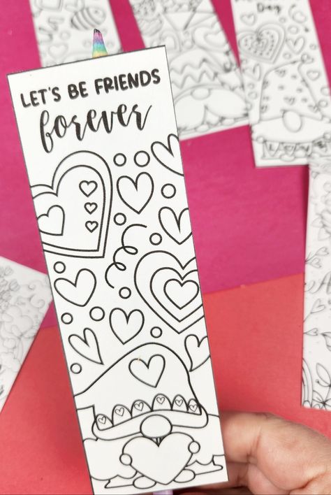 valentines day bookmarks printable Valentines Day Bookmarks, Hearts Coloring Pages, Printable Valentine Bookmarks, Valentine Bookmarks, Printable Hearts, Coloring Bookmarks Free, Cute Printables, Bookmarks To Color, Valentines 2024