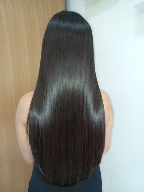 Long And Shiny Hair, Straight Hair Aesthetic Faceless, Straight Silky Hair, 1b Hair, Curly Braided Hairstyles, Silky Shiny Hair, Long Shiny Hair, Korean Hair Color, Long Silky Hair