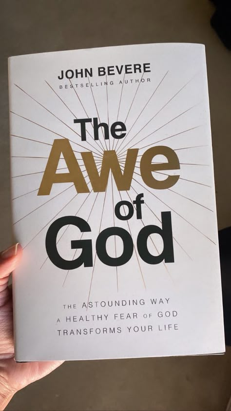 The Awe Of God, Books To Read Christian Fiction, Christian Psychology Books, Must Read Christian Books, Books For Christians, Christian Self Help Books, Books About God, Good Christian Books, Motivating Books