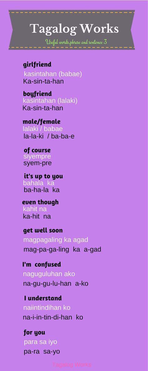 Filipino Tagalog Words, How To Speak Tagalog, Learn Tagalog Words, Tagalog To English Words, Tagalog Curse Words, Describe Yourself Quotes, Tagalog Phrases, Learning Filipino, Tagalog Learning