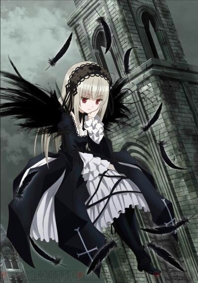 2000s Wallpaper, Rozen Maiden, Anime Wall Prints !!, Anime Goth, 2000s Art, Cross Dress, Moe Anime, Ribbon Rose, Gothic Anime