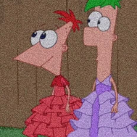 Phineas And Ferb Profile Pic, Black And White Duo Cartoon, Iconic Duos Tv Shows, Cartoons Asthetic, Phineas And Ferb Pfp, Two Best Friends Cartoon, Iconic Cartoon Couples, Best Friend Pictures Cartoon, Best Friend Cartoon Characters