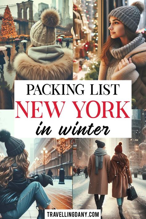 Winter Outfit In New York City, Nyc In The Winter Outfit, Things To Pack For A Trip To New York, New York Day Outfit Winter, Nyc Winter Outfits 2025, New York Winter Outfits For Women, Cute Nyc Outfits Winter, What To Pack For New York In December, What To Pack Nyc Winter