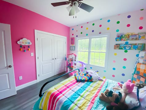 Rainbow decor bedroom