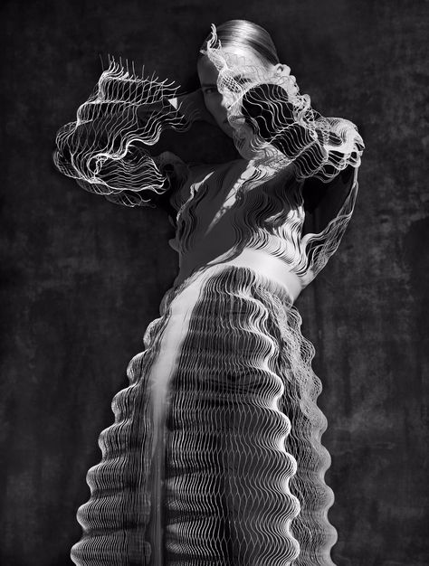 System Magazine, High Tech Fashion, Solve Sundsbo, Catherine Mcneil, Museum Fashion, Iris Van Herpen, Azzedine Alaia, Tech Fashion, Vogue Italia