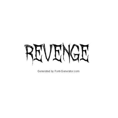 Revenge Tattoo Ideas, Revenge Tattoos, Revenge Tattoo, Text Tattoo, Music Poster Design, Word Tattoos, Tattoo Lettering, Tattoo Fonts, Music Poster