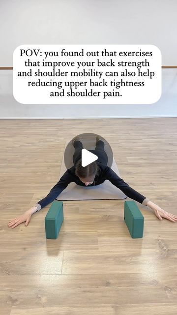 Back Mobility, Shoulder Mobility Exercises, Back Strength, Neck And Shoulder Exercises, Shoulder Mobility, Neck Exercises, Posture Exercises, Everyday Workout, Heath And Fitness