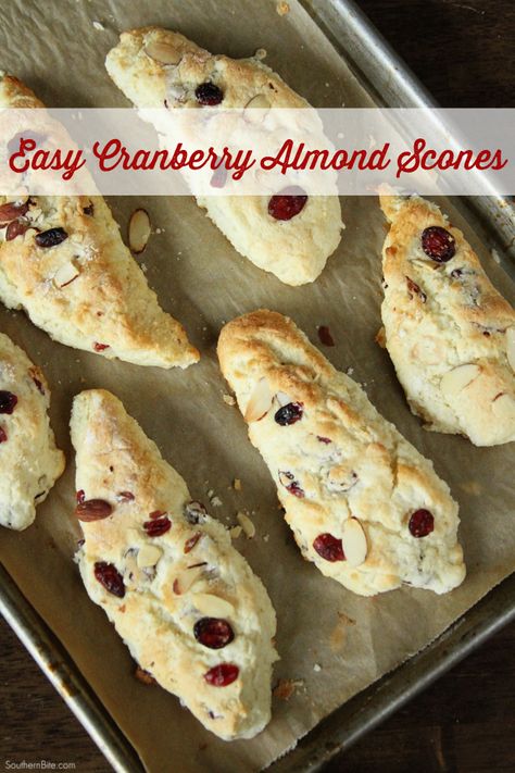 This easy recipe for Cranberry almond Scones will have a delicious and easy breakfast on teh table in about 30 minutes! Chocolate Scones Recipe Easy, White Chocolate Scones Recipe, Cranberry White Chocolate Scones, Chocolate Scones Recipe, White Chocolate Scones, Almond Scones, Cranberry Oatmeal Cookies, Cranberry Oatmeal, Cranberry White Chocolate