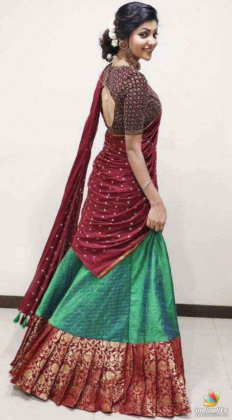 Half Saree DesignsThat Are in Trend This Year