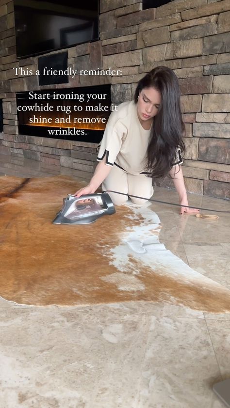 Cowhides Direct (@cowhidesdirect) • Instagram photos and videos Decorating With Cowhide Rug, Cow Rug, Cow Skin Rug, Wet Towel, Animal Hide, Rustic Chair, Cow Skin, Wrinkle Remover, Cow Hide Rug