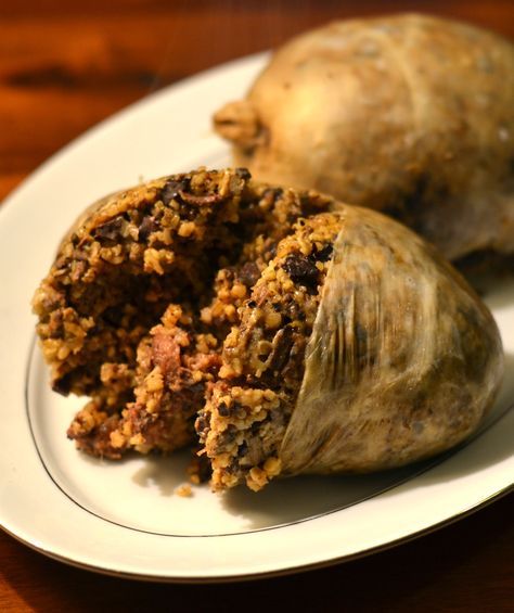 Danny Kingston bravely rolls his sleeves up and gets elbow-deep in lamb offal, ox bung and oats to discover just how easy it is to make your own haggis. Haggis Recipe, Offal Recipes, Scotland Food, Scottish Dishes, Great British Chefs, Scottish Recipes, Irish Recipes, British Food, Food Categories