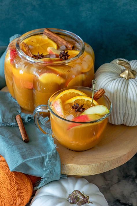 Fall Drink Dispenser Ideas, Pumpkin Lemonade, Breakfast Punch, Pumpkin Apple Cider, Fall Punch Recipes, Pumpkin Punch, Starbucks Pumpkin Bread, Pumpkin Drinks, Sweet Potato Cinnamon