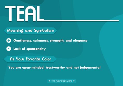 Teal Aura Meaning, Color Magick, Teal Aesthetic, Wonder Bread, Spiritual Affirmations, Shades Of Maroon, Witchy Tips, Sea Aesthetic, Color Symbolism