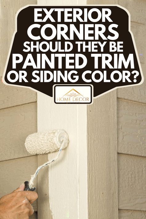 Trim For Exterior Windows, Tan Siding Black Trim, House And Trim Same Color Exterior, Painting House Trim Exterior, Cream Trim Exterior House, Painting Vinyl Siding House Exteriors, Tan Siding White Trim, Natural Wood Trim Exterior, Painting Exterior Vinyl Siding