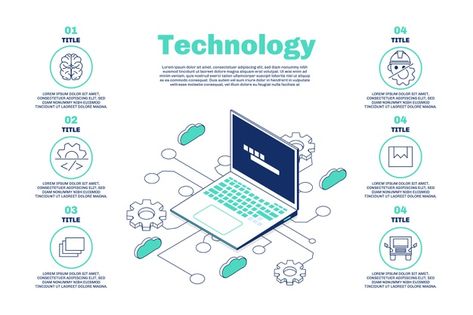 Technology infographic template | Free Vector #Freepik #freevector Supply Chain Infographic, Human Resources Infographic, Technology Infographic, Startup Infographic, Infographic Business, Process Infographic, Customer Journey Mapping, Infographic Design Layout, Creative Infographic