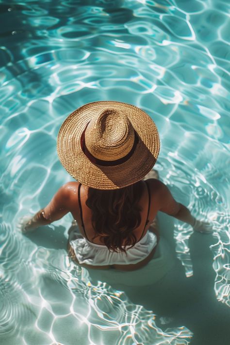 Embrace the summer pool vibes with a touch of aesthetic in every corner. Your Instagram feed will ooze with relaxation and fun with this Instagram post idea. Aesthetic Swimsuit Pictures, Pool Vibes Aesthetic, Pool Pictures Aesthetic, Piscina Aesthetic, Summer Pool Aesthetic, Poolside Aesthetic, Princess Shoot, Rebecca Jenshak, Pool Lifestyle