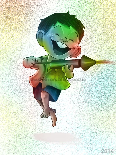 Holi Digital Art, Holi Cartoon Images, Holi Illustration Art, Happy Holi Illustration, Holi Drawings, Holi Cartoon, Holi Sketch, Happy Holi Drawing, Holi Drawing Ideas