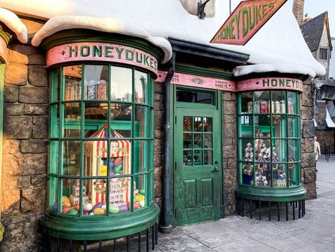 25 PHOTOS THAT WILL INSPIRE YOU TO VISIT THE WIZARDING OF HARRY POTTER - Ashlea Paige Harry Potter Orlando, Harry Potter Diagon Alley, Harry Potter Universal Studios, Harry Potter Shop, Universal Studio, Potters House, Theme Harry Potter, Harry Potter Halloween, Harry Potter Houses