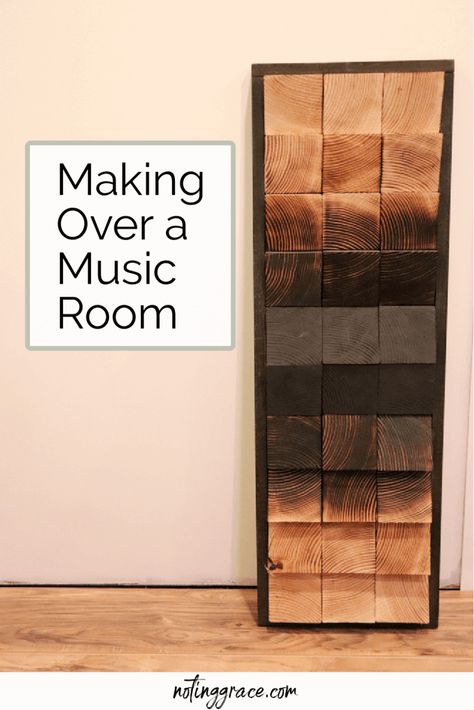 Making Over A Music Room | Noting Grace Music Organization Ideas, Jam Room Ideas Music Studios, Basement Music Room Ideas, Music Room Inspiration, Small Music Room Ideas Home, Home Music Room Design, Moody Music Room, Music Room Ideas Decor, Music Room Decor Ideas