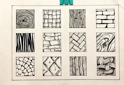 Texture Blocks Drawing, Elements Of Art Texture Examples, Dots Composition Design, Wall Texture Drawing, How To Draw Texture, Texture Sketch Architecture, Glass Texture Drawing, Visual Texture Drawing, Fabric Texture Drawing