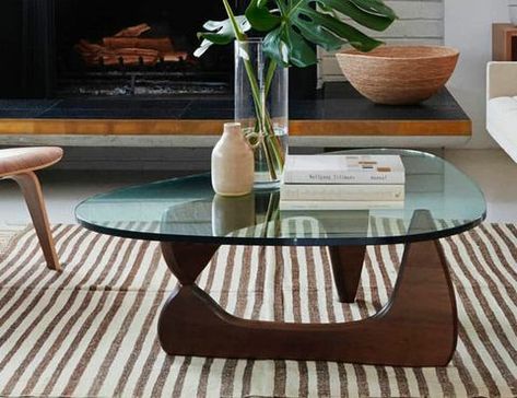 Herman Miller Living Room, Miller Knoll, Herman Miller Table, Herman Miller Coffee Table, Noguchi Table, Storybook Illustration, Herman Miller Furniture, Office Vibes, Noguchi Coffee Table