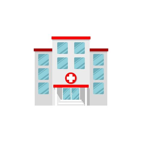 Vector hospital building clinic medical ... | Premium Vector #Freepik #vector #hospital #hospital-cartoon #hospital-building #hospital-illustration Cartoon Hospital Building, Hospital Animation, Hospital Graphics, Hospital Drawing, Clinic Illustration, Hospital Illustration, Hospital Cartoon, Onion Benefits, Flag Pictures