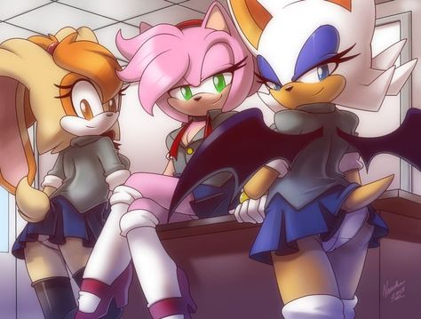 Rouge the Bat Rule 34 | ve always liked amy rose rouge the bat for ... Shadow And Amy, Rouge The Bat, Sonic And Amy, Hedgehog Art, Sonic Fan Art, Amy Rose, Sonic Art, Shadow The Hedgehog, Cartoon Characters