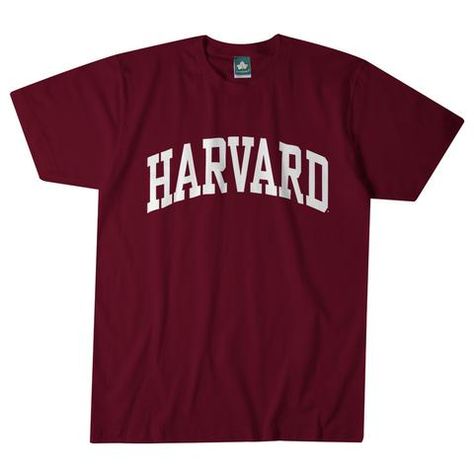 Harvard T-Shirt - Classic (Crimson) Harvard Tshirt, College Outfits Winter, College Outfits Summer, High School Outfits, Class Shirt, University Shirt, University Tshirt, College T Shirts, Best Mens Fashion