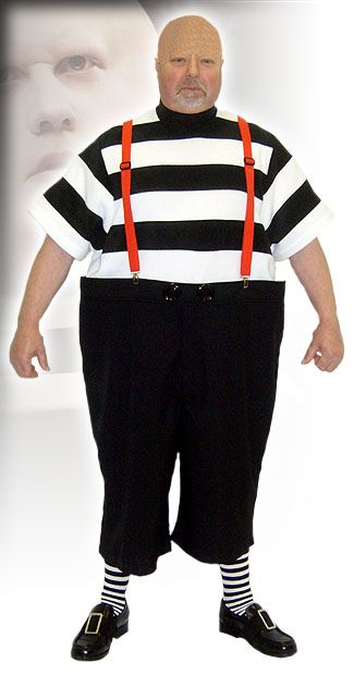 Tweedle Dee or Tweedle Dum ..another easy costume Tweedle Dee Tweedle Dum Costume, Tweedle Dee And Tweedle Dum, Alice In Wonderland Play, Tweedle Dee Tweedle Dum, Nightmare Before Christmas Wedding, Tweedle Dum, Fairytale Party, Tweedle Dee, Alice In Wonderland Costume