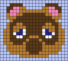 Tom Nook Crochet, Video Game Alpha Pattern, Animal Crossing Alpha Pattern, Animal Crossing Crochet Patterns, Pixel Art Acnh, Animal Crossing Clothes Pattern Grid, Acnh Flags, Crochet Blanket Animals, Graphgan Patterns