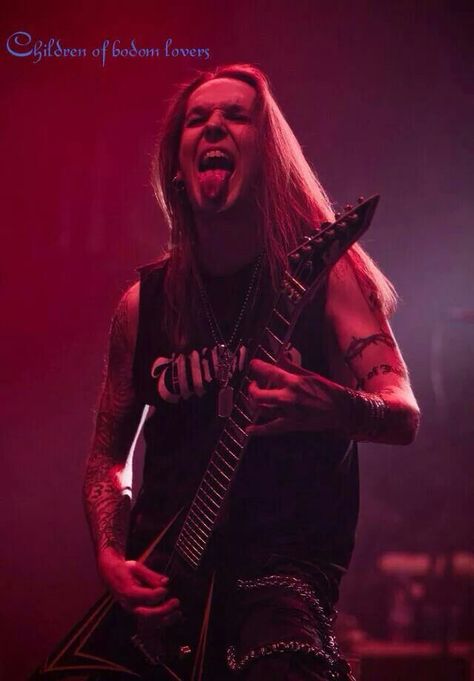 Alexi Laiho - Children of Bodom Alexi Laiho, Children Of Bodom, Ghost Of You, I Miss You More, Power Metal, Music Aesthetic, Long Hair Styles Men, Metal Music, Guitar Player